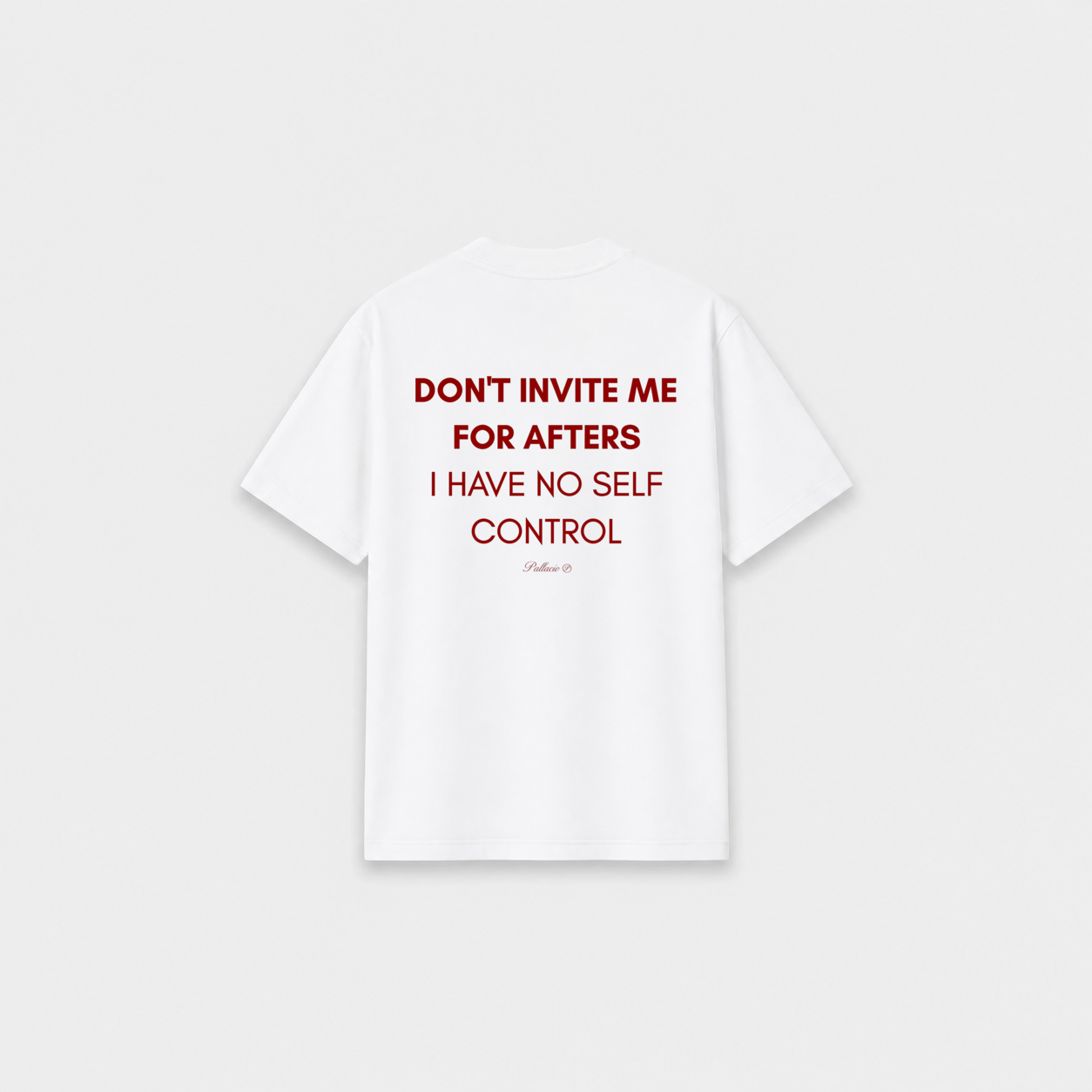 SELF CONTROL T-SHIRT