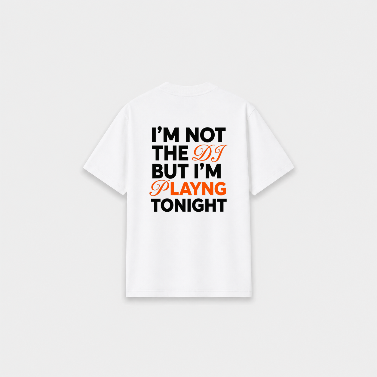 PLAYING T-SHIRT