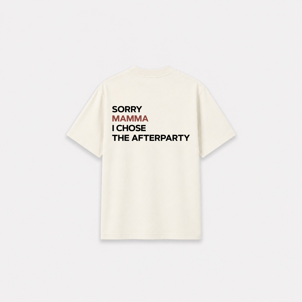 SORRY MAMMA T-SHIRT